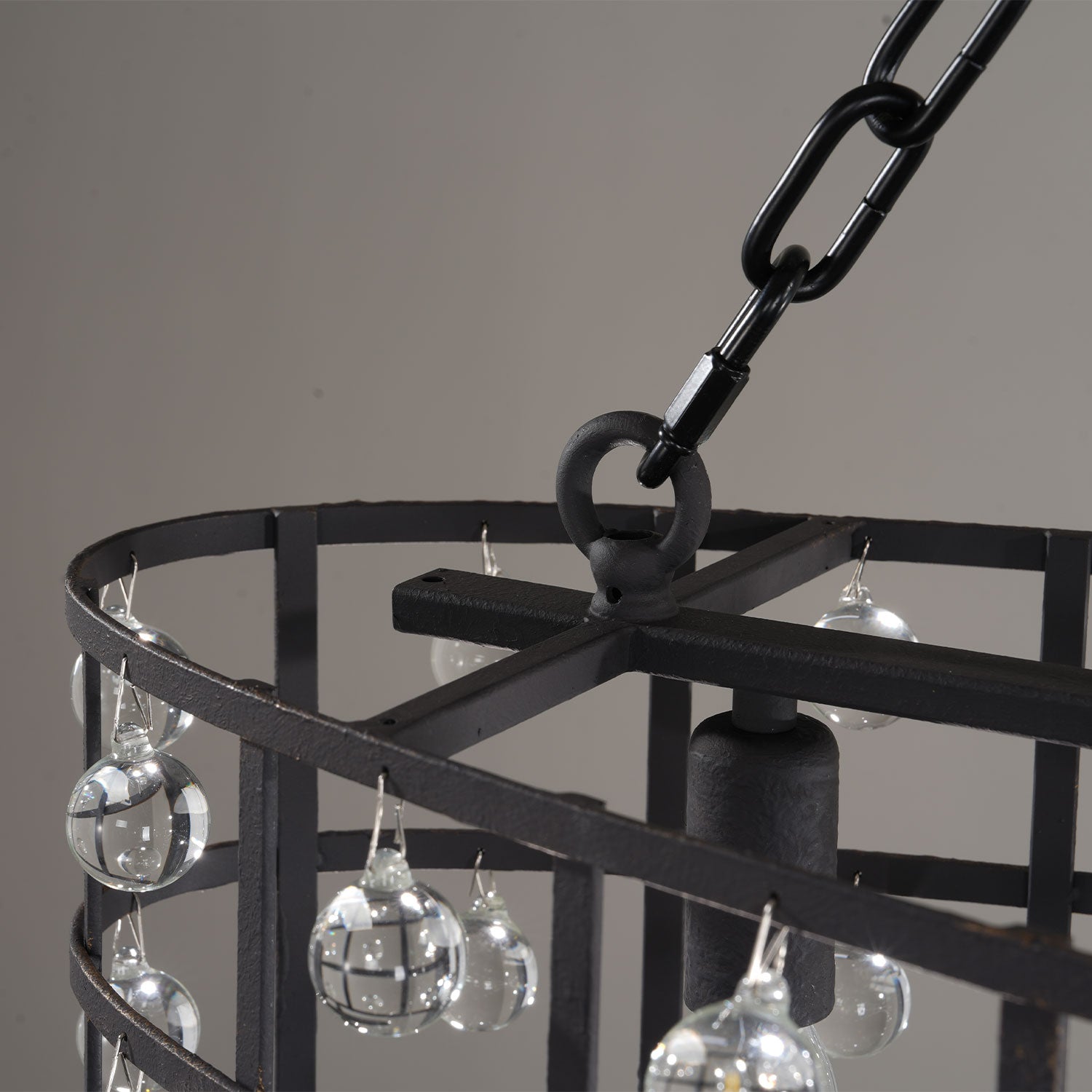 Lagale 5-Lights Rectangular Crystal Chandelier