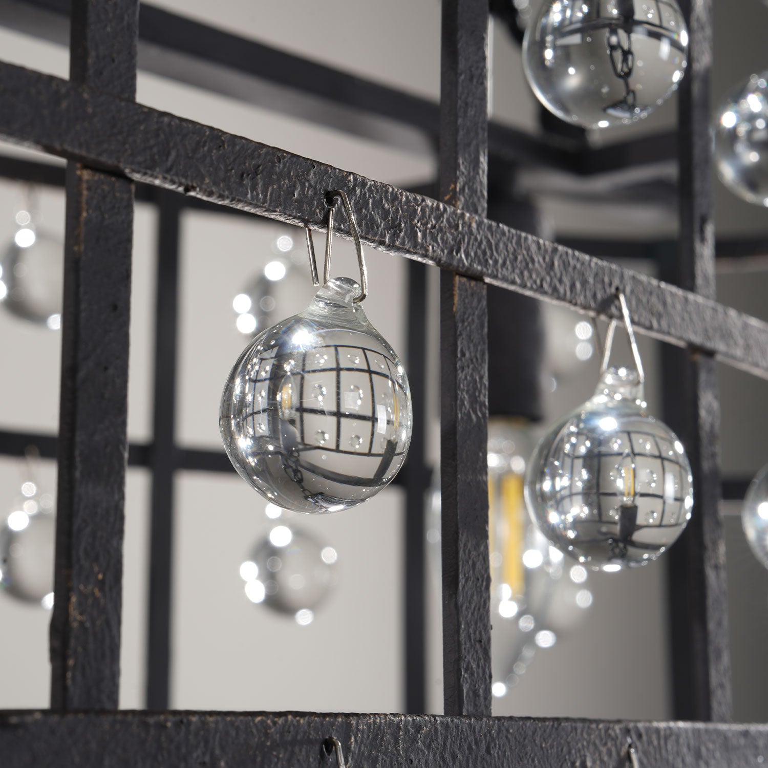 Lagale 5-Lights Rectangular Crystal Chandelier
