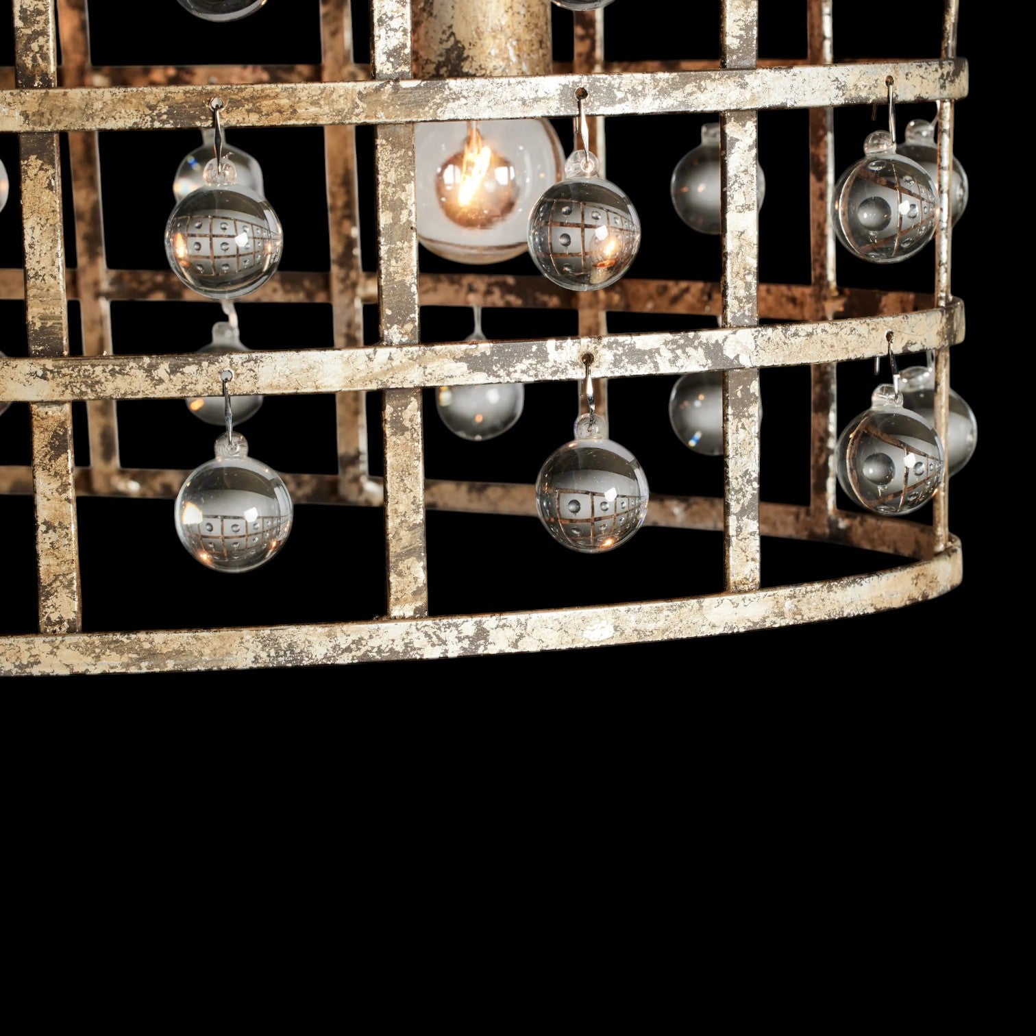 Lagale 5-Lights Rectangular Crystal Chandelier