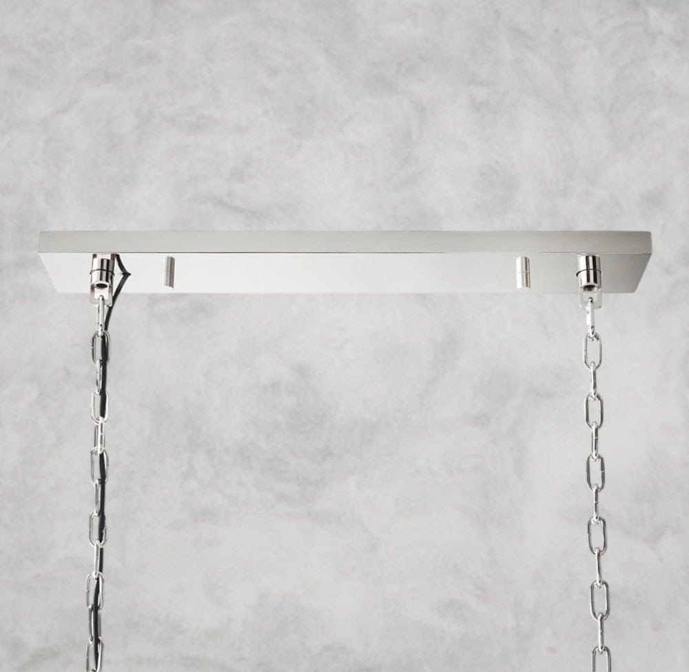 1920S Odeon Rectangular Chandelier 40", 49", 59"
