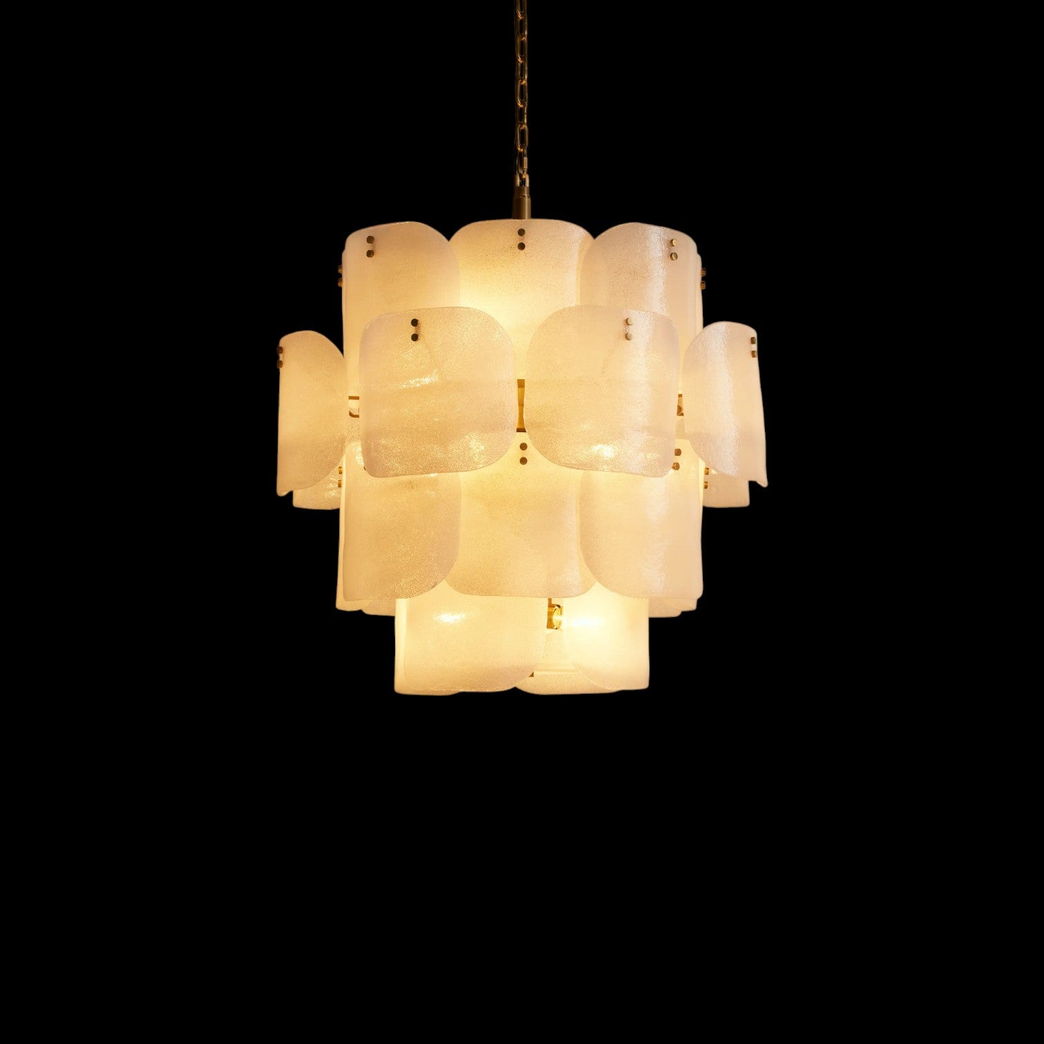 Barie Glass Round Chandelier