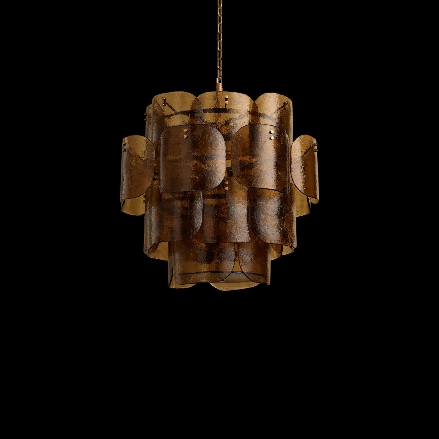 Barie Glass Round Chandelier