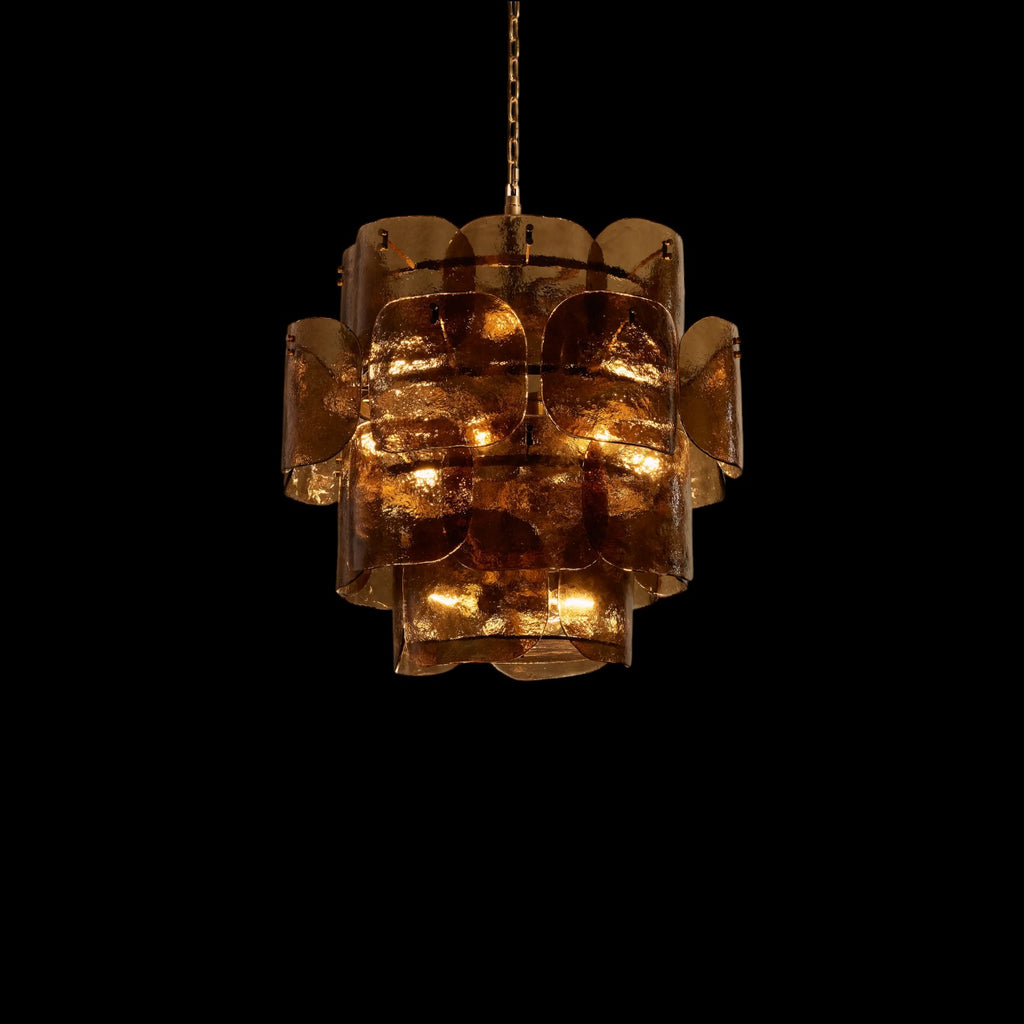 Barie Glass Round Chandelier