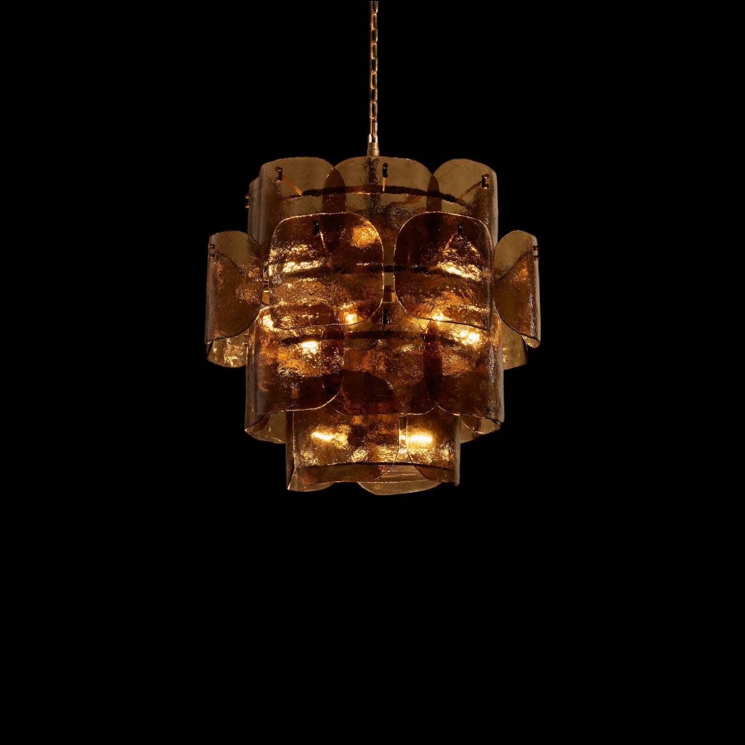 Barie Glass Round Chandelier