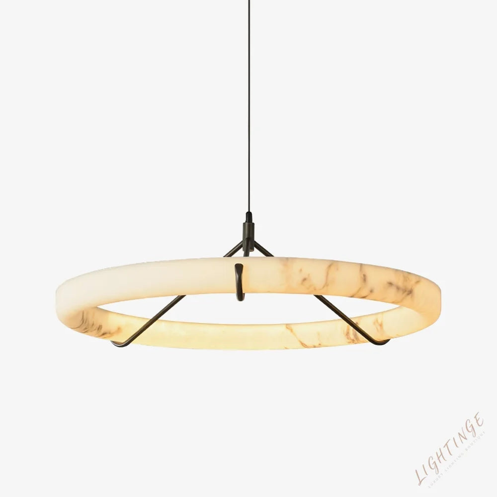 Alabaster Ring Pendant Lamp – Lightinge