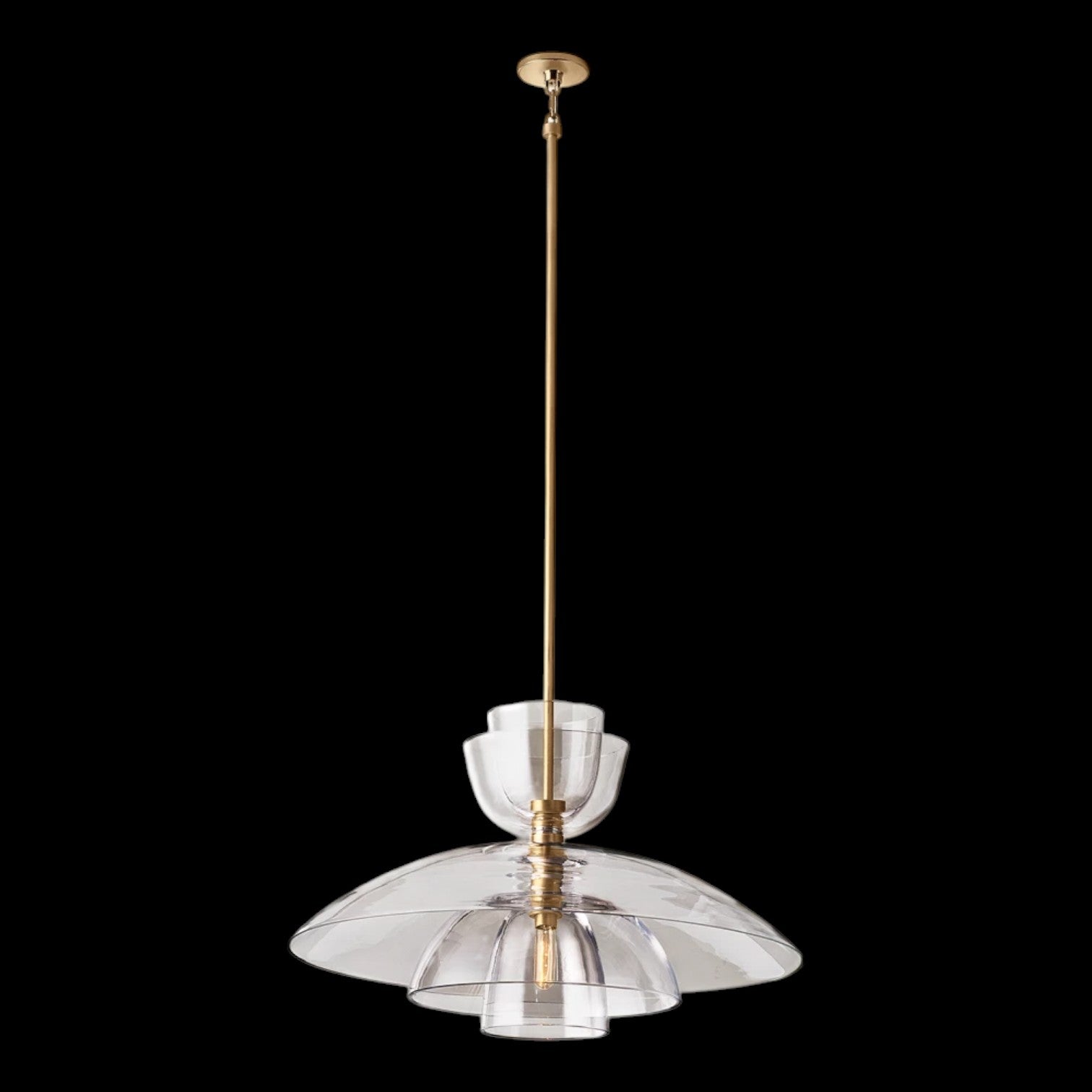 Biorie Clear Glass Pendant